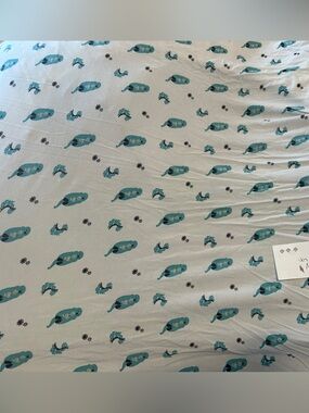 Kyte Baby Retired Robin Cuddle Bamboo Crib Sheet